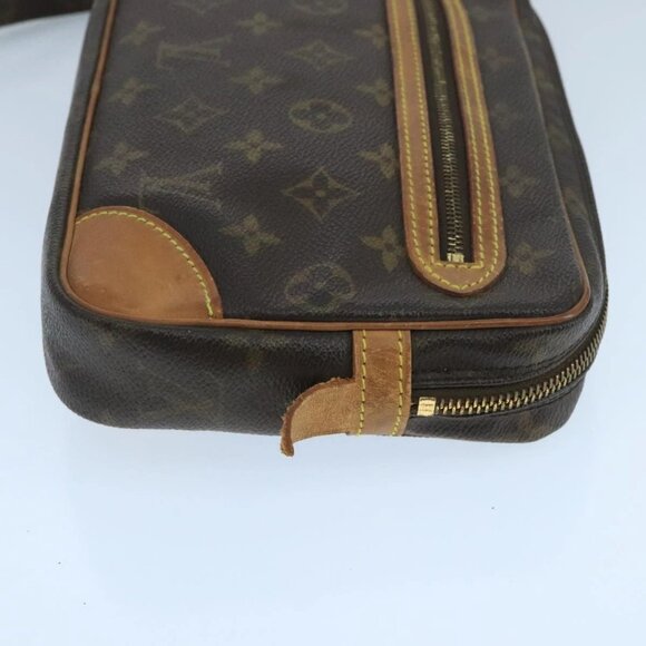LOUIS VUITTON Monogram Marly Dragonne GM Clutch Bag M51825 LV Auth 104957 - Picture 6 of 16